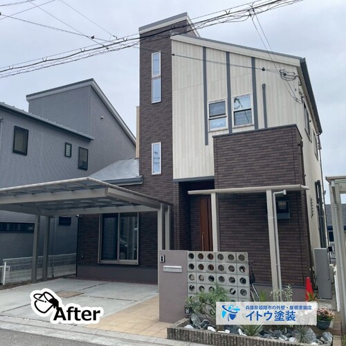 兵庫県明石市の物件の施工後