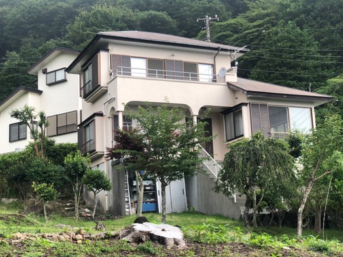 静岡県賀茂郡の物件の施工前