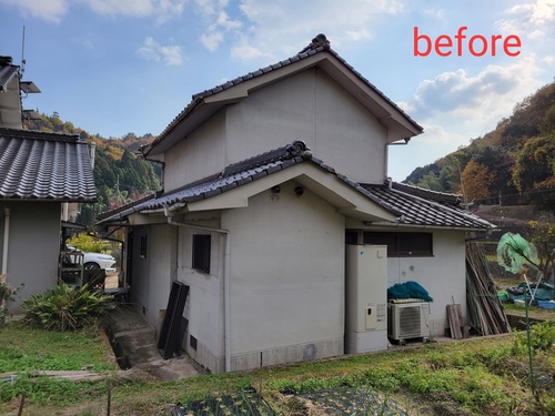 広島県福山市の物件の施工前