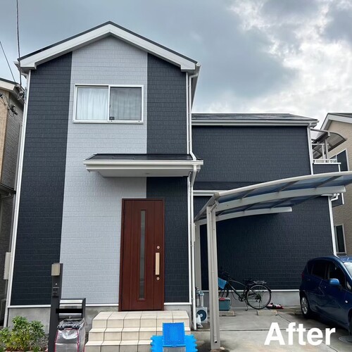 大阪府泉南郡の物件の施工後