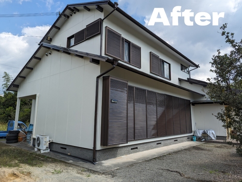 和歌山県紀の川市の物件の施工後