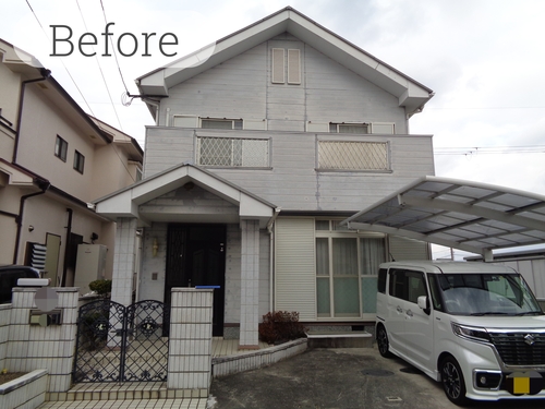 和歌山県紀の川市の物件の施工前