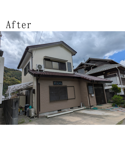 和歌山県海南市の物件の施工後