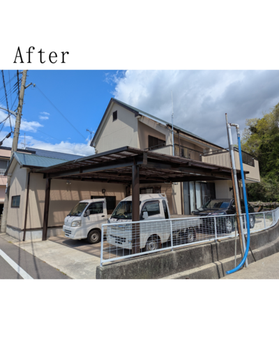 和歌山県海南市の物件の施工後