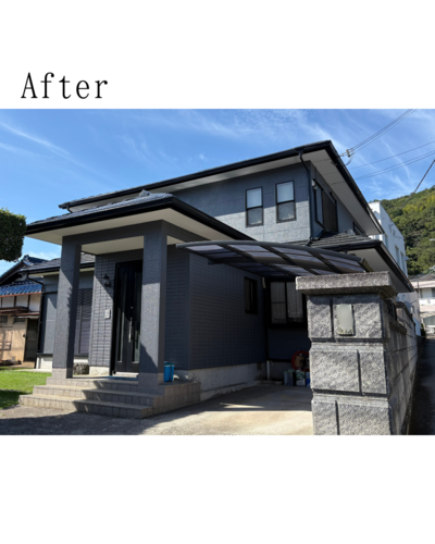 和歌山県海草郡の物件の施工後