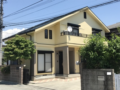 山梨県甲斐市の物件の施工後