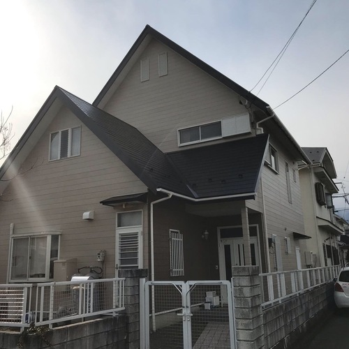 山梨県中央市の物件の施工後