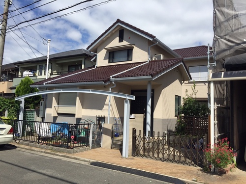 京都府京田辺市の物件の施工後