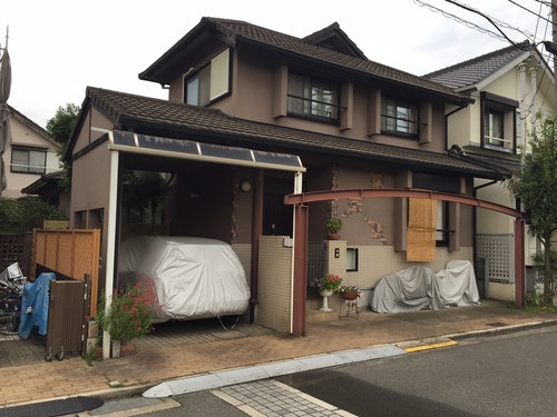 京都府京田辺市の物件の施工前