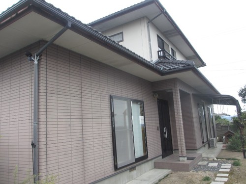 岡山県勝田郡の物件の施工前