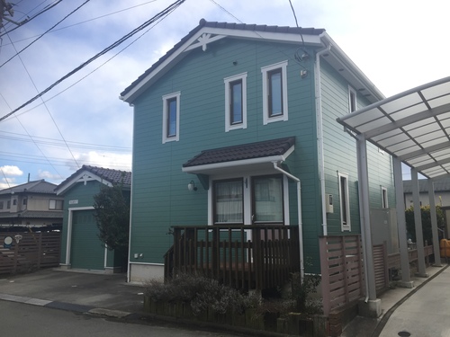 山梨県中央市の物件の施工後